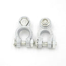 2X/Set Zinc Coat Positive Negative Battery Terminals Clamp Connectors For CarLJ