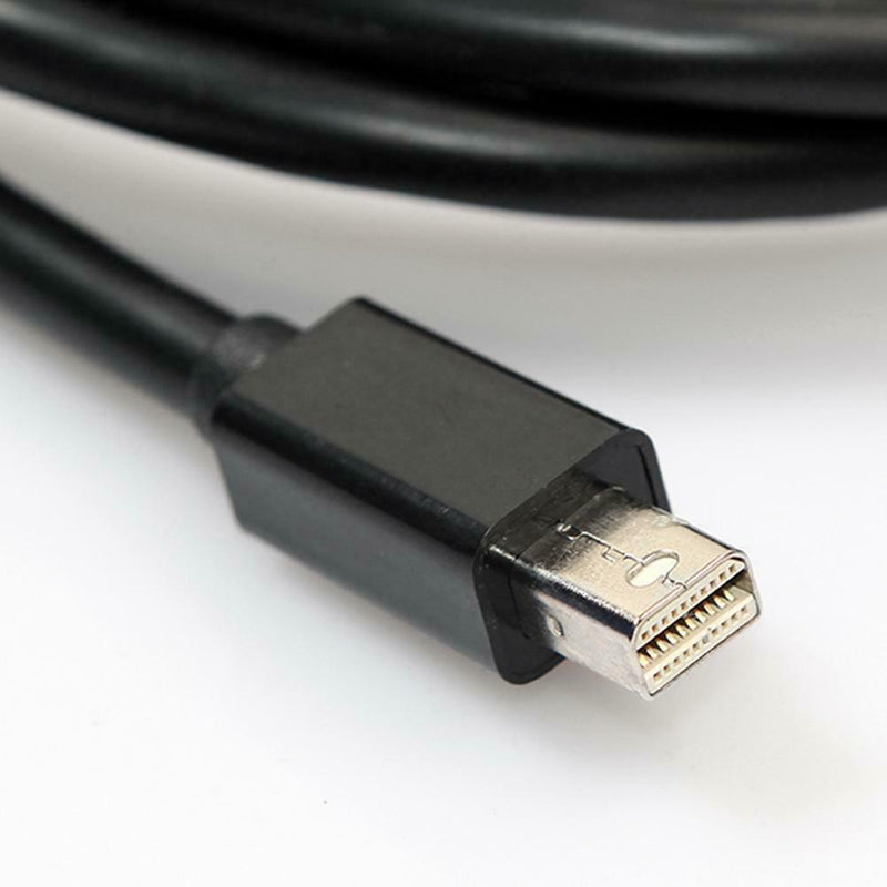 Mini DisplayPort DP to DisplayPort DP 1.2 Cable Male to Male Black 6Ft