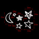 Cute Star Moon Metal Cutting Dies Stencil For Scrapbooking Album Cards Decor M&O