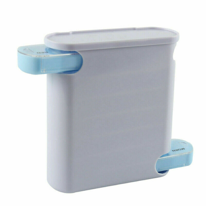 28 Compartment Pill Box 7 Day Weekly Medicine Storage Organizer Container Case