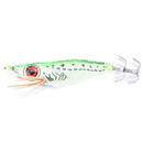 5x 10cm Glow in Dark Luminous Fishing Lure Baits Fish Squid Shrimp Jigs Hooks LJ