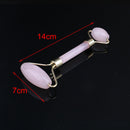 natural rose quartz facial massage crystal stone body jade massager beauty FT