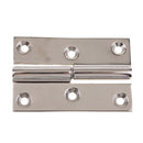 2 x Marine Boat Detachable Hinge Marine Boat Hardware Heavy Duty Hinge 7.5cm