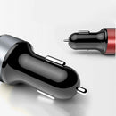 3.1A Dual USB Port Car Charger Digital LED Display Lighter Adapter Voltmeter