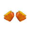 (1PAIR) Motorcycle Front Turning Signal Light Lens Amber for Kawasaki ZZR250