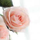 180cm Artificial Rose Flower Vine Wedding Decorative Real Touch Silk Flower I2W9