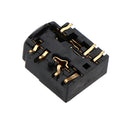 Replacement Headphone Jack Plug Connector, 3.5mm Audio Port Headset Socket Head