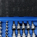 29PCS/Set Vanadium Steel Sleeve Socket Set & Bit Male Female E&T Sockets wi