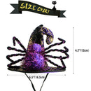 Halloween Pet Supplies Pet Dog and Cat Ornaments Halloween Pet Spider Hat W