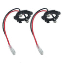 2Pcs H7 LED Headlight Bulb Base Holder Headlamp Socket Adapter For Golf 5 MK5