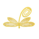Golden Dragonfly Metal Bookmarks Book Label Birthday Wedding Party Favor Gifts