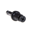 1/4"Hex Shank Adapter Male Thread Screw for Drill Chuck 6mm/10mm/13mm 3/8"-LJ