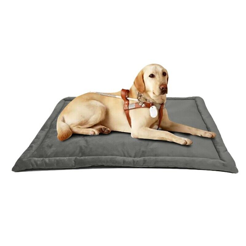 Dog Bed Mat, Dog Crate Pad Mat, Dog Mattress Washable Blankets Anti-Slip Pe M9H5