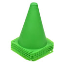 7" Marker Cones Course/Football & Soccer Track Cones ( 10pcs /set) Green