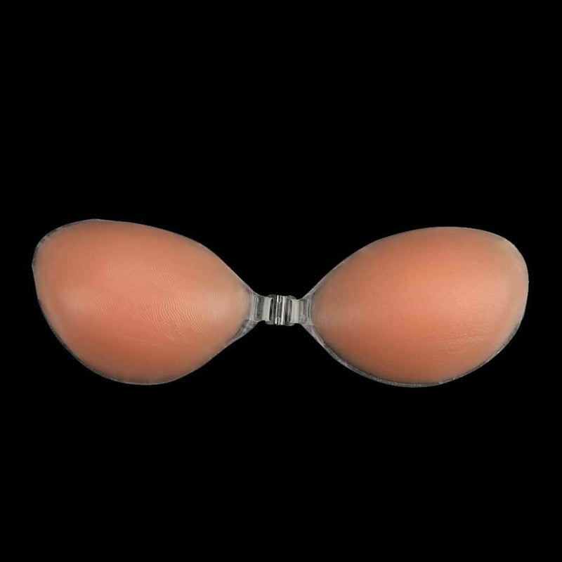 Silicone Adhesive Stick On Gel 3times Thicken Strapless Invisible Bra C Cup A