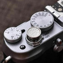 Black Soft Real Leather 12mm Release Shutter Button XT10 D8G2 For Fuji x30 H1T5