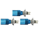 3PCS Three Claw H4 LED Light For Motorcycle Motorbike Headlight Bulb Lam JJW
