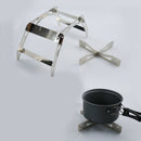 Portable Stainless Steel Stove Stand Rack Camping Pot Bracket Holder Picnic