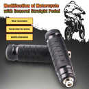 2pcs Universal CNC Motorcycle Rear Footrests Footpegs Foot Pegs Pedals M8