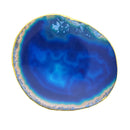 Natural Pure Agate Slices Polished Irregular Crystal Quartz Stone Pendant Charms
