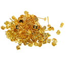 200 Pairs 4mm Iron Earring Posts And Backs Jewelry For DIY Earring Findings