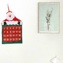 Countdown to Christmas Advent Calendar Traditional Decors J1N2 Delicate Han Y6F2