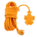 4-Outlet Surge Protector (with 10m Wire), 220V 10A, for Home/Office/Construction