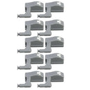 10pcs Clamp Onto Hinge Cabinet Light LED Night