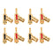8 Pieces Of 4mm Banana Plugs