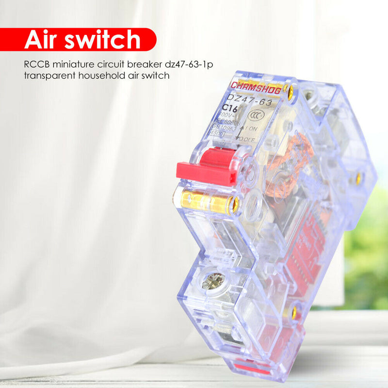 DZ47-63-1P Residual Current Circuit Breaker Rail Mounted Air Switch (16A) A