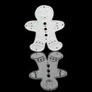 DIY Scrapbooking Album Paper Card Embossing Craft Xmas Cutting Man Dies Ste R0J7