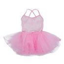 Girls Fairy Dress Ballet Tutu Leotard 5-6T - Light Pink