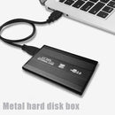 2.5 inch Hard Disk Case Aluminum Alloy SATA USB2.0 External Hard Drive Case