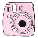 Pink Cartoon Backpack Book Camera Pins Brooch Badges Jewelry Gift (Style 1)