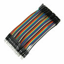 3X 40pcs 10cm Male To Female Dupont Wire Jumper for Arduino Breadboard W2E2