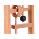 Wooden Threading Loosened Unlock Ring Unlink Untie Rope Logic Puzzle Burr P