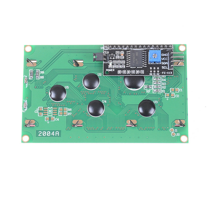 5V 2004 20X4 character lcd display iic i2c spi serial interface yellow Bj