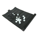 Foldable Games Durable Backgammon Chess Board Portable Magnificent PU Leather