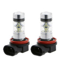 2pcs Blue H11 H8 100W LED Fog Driving Lamp Car Headlight Headlamp Bulb