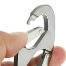 5Pc Aluminum Alloy Carabiner Keychain Snap Clip Hook Carabiners Outdoor Cam
