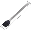 2Pcs Stainless Steel Handle Brebecue Brushes Silicone Pastry Brushes Bbq Ca