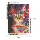 5D DIY Full Drill Diamond Painting Novelty Cat Cross Stitch Embroidery Kits