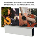 Guitar Fret Repairing Tool Set Shims Sanding Polish Cleaning Luthier Tool