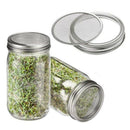 Germination Germination Cover Kit Sprouting Mason Jar 6 Pack Stainless Stee