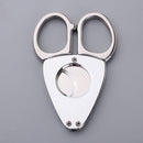 Mini Pocket Cigar Punch Cutting Cutter Steel Tobacco for Fathers Day Gift