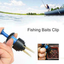 Fishing Tackle Tool Particle Clip Bait Earthworm Red Hook Worm Clip Maggot G7W0