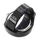 Stretchy Women Round Crystal Finger Ring Watch 0.83" HOT L6T5