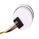 Electric Dash Mounted Sewage Gauge (0 to 190 Ohm's) - White Dial Marine Boat