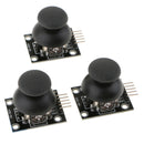 3Pcs XY Axis Joystick Module PCB Breakout Game Controller for PS2 Game Rocker