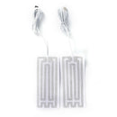1pair 5V winter warm gloves usb  heated pads hand warmer 8*18cm pads Kw